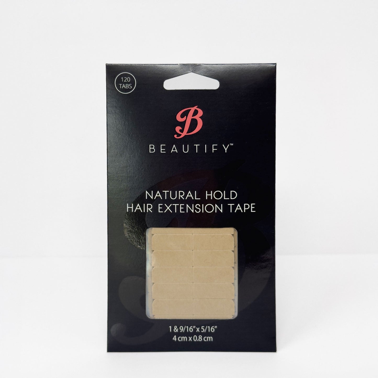 Beautify Natural Hold Hair Extensions Ersatz Tape – 120 Stück (Pre-cut)
