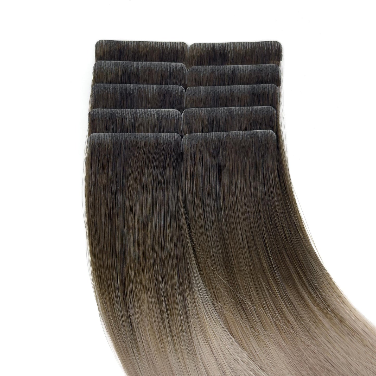 Tape-in Extensions – Farbe: Cinnamon & Sugar