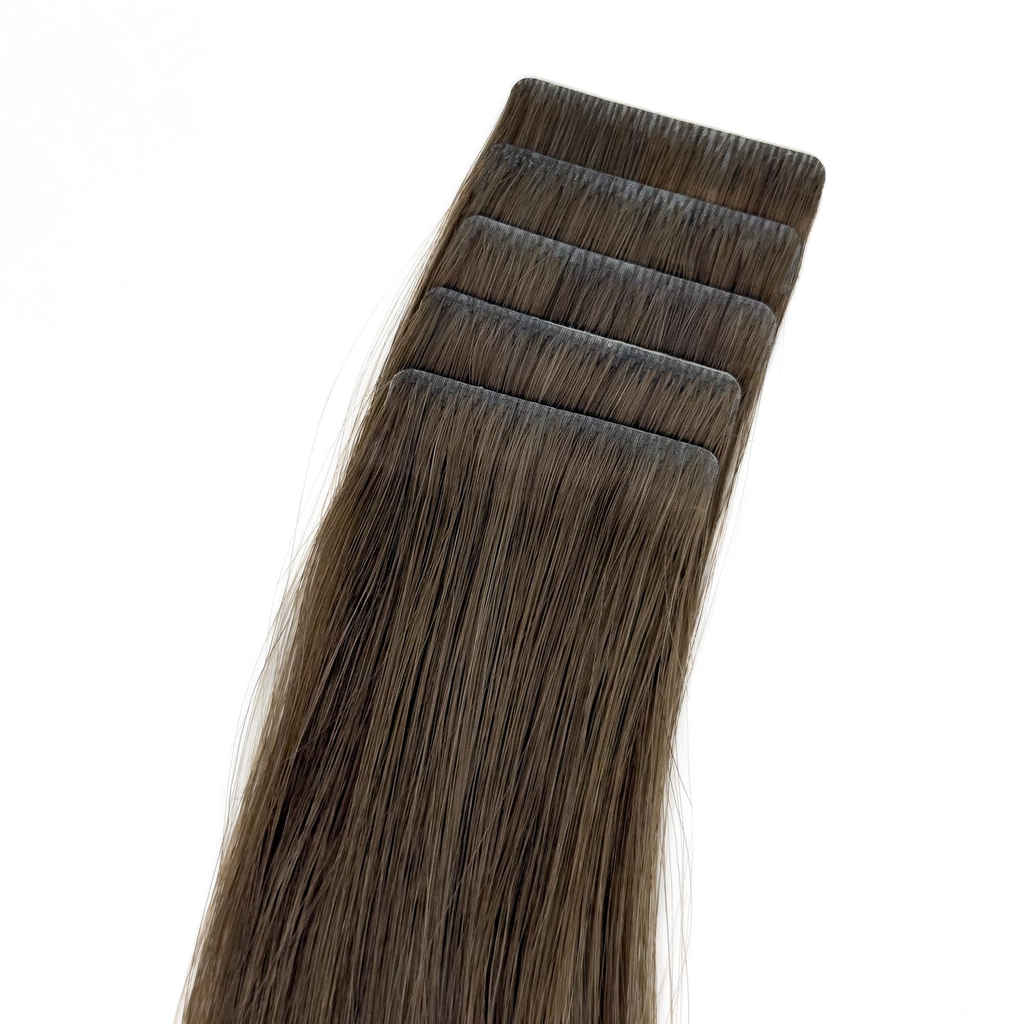 Tape-in Extensions – Farbe: Hazelnut