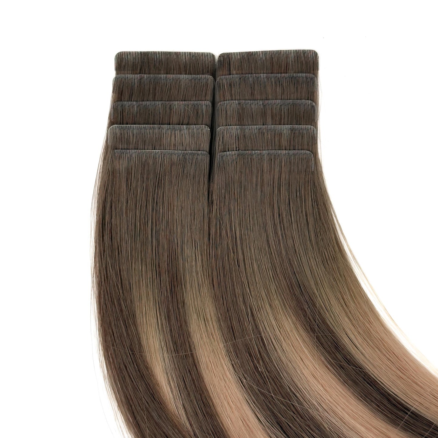 Tape-in Extensions – Farbe: Mocha