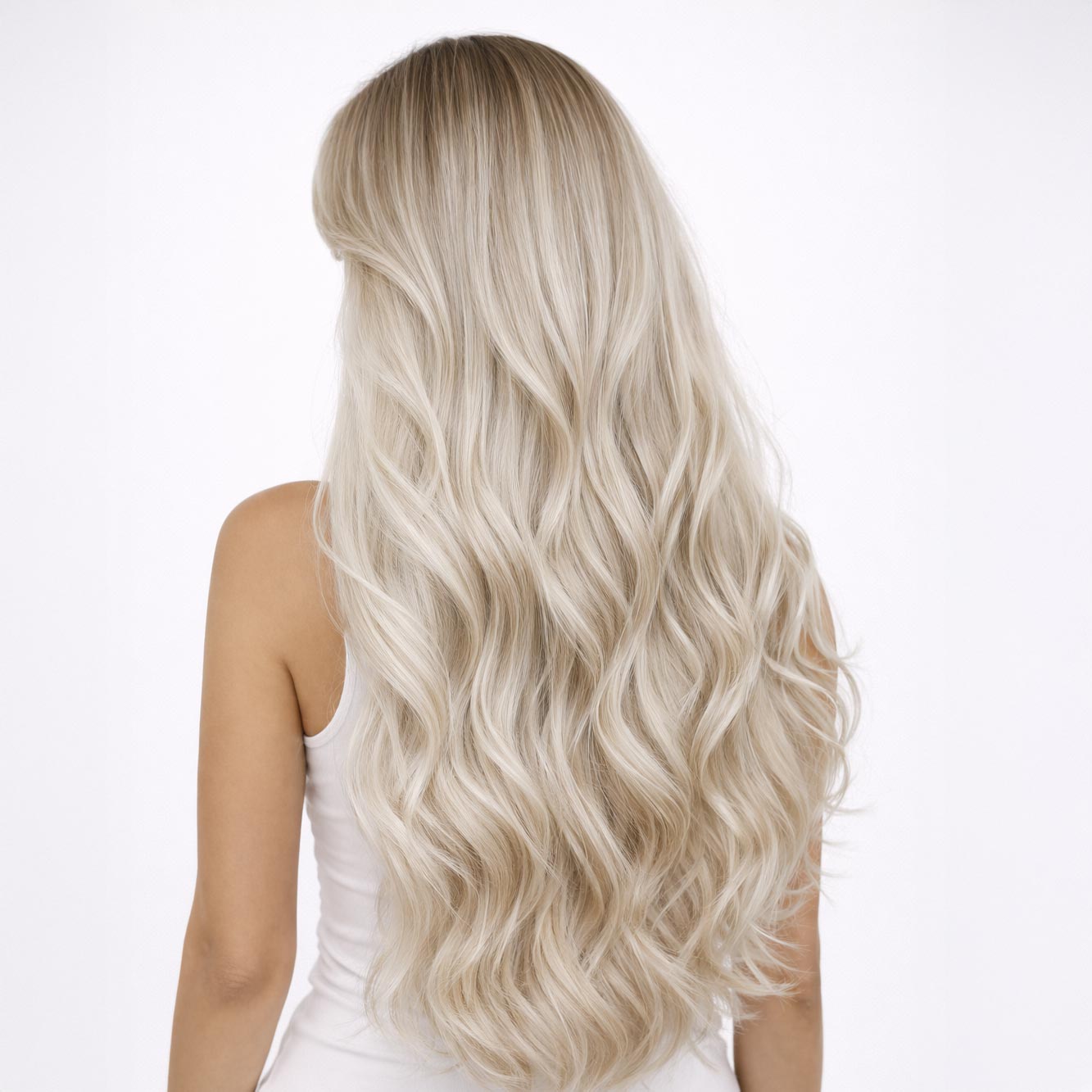 Sample – Toasted White Chocolate | Tape-in Extensions