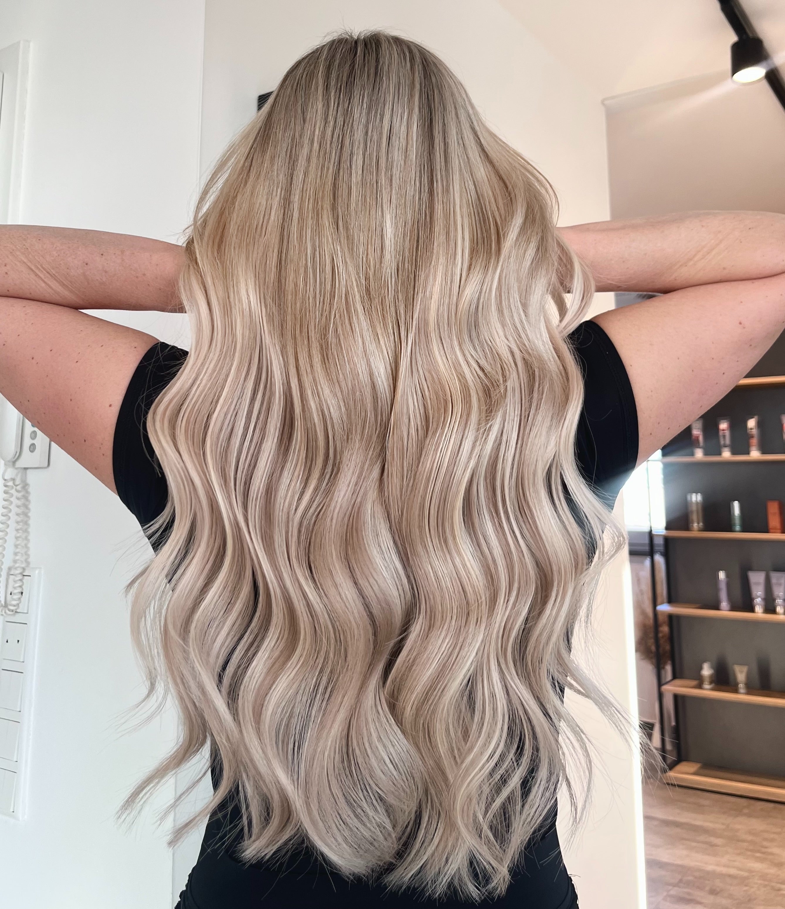 Extensions Transformation Blond Vanessa Ludewig Professional
