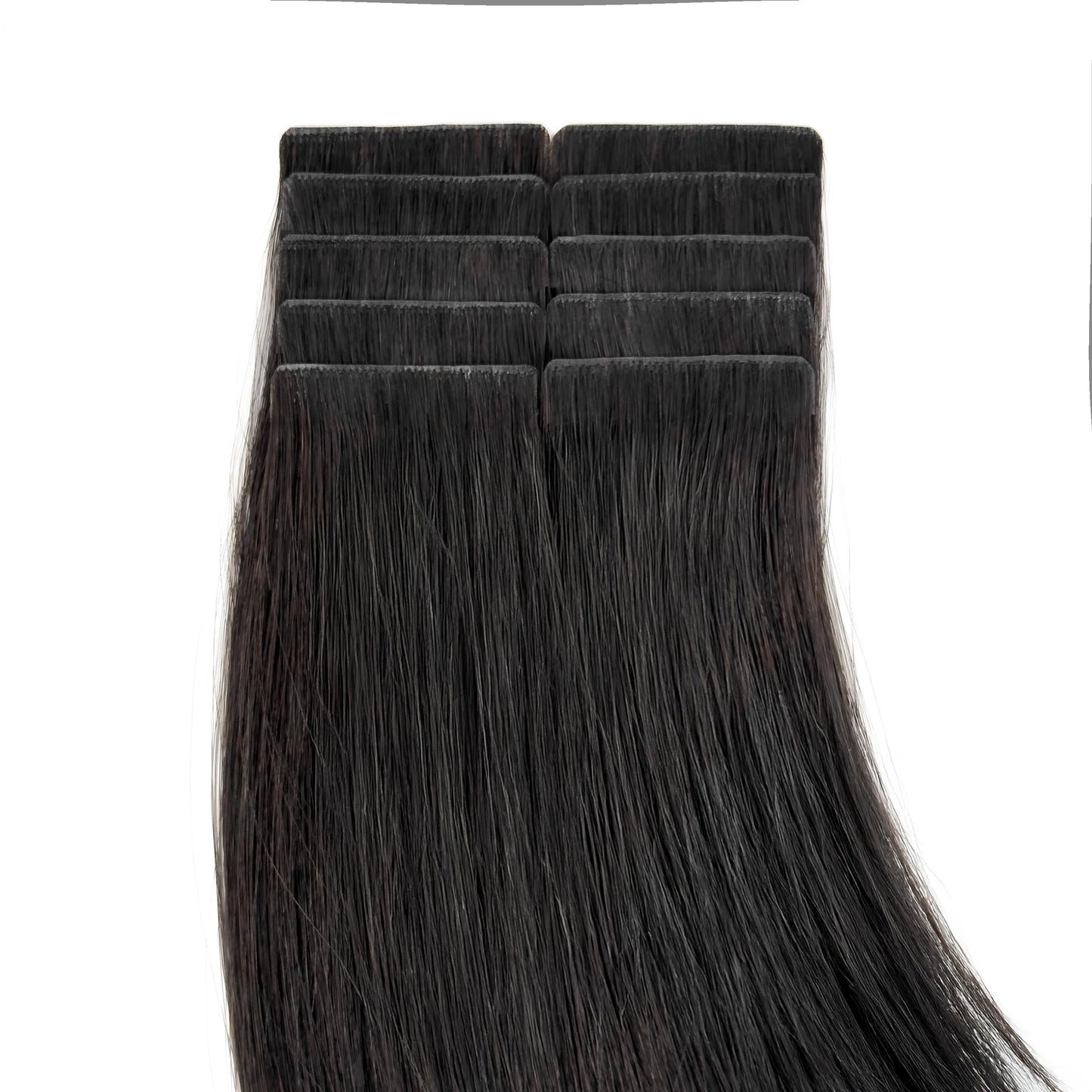 Tape-in Extensions – Farbe: Brownie