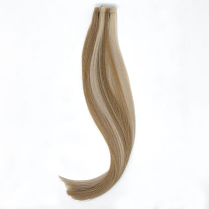 Tape-in Extensions – Farbe: Butterscotch