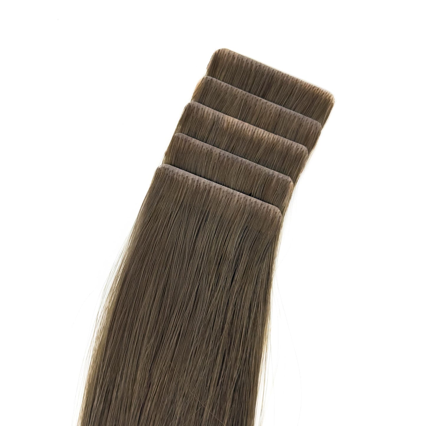 Tape-in Extensions – Farbe: Chai Smoke