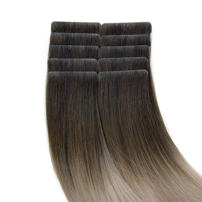 Tape-in Extensions – Farbe: Cinnamon & Sugar