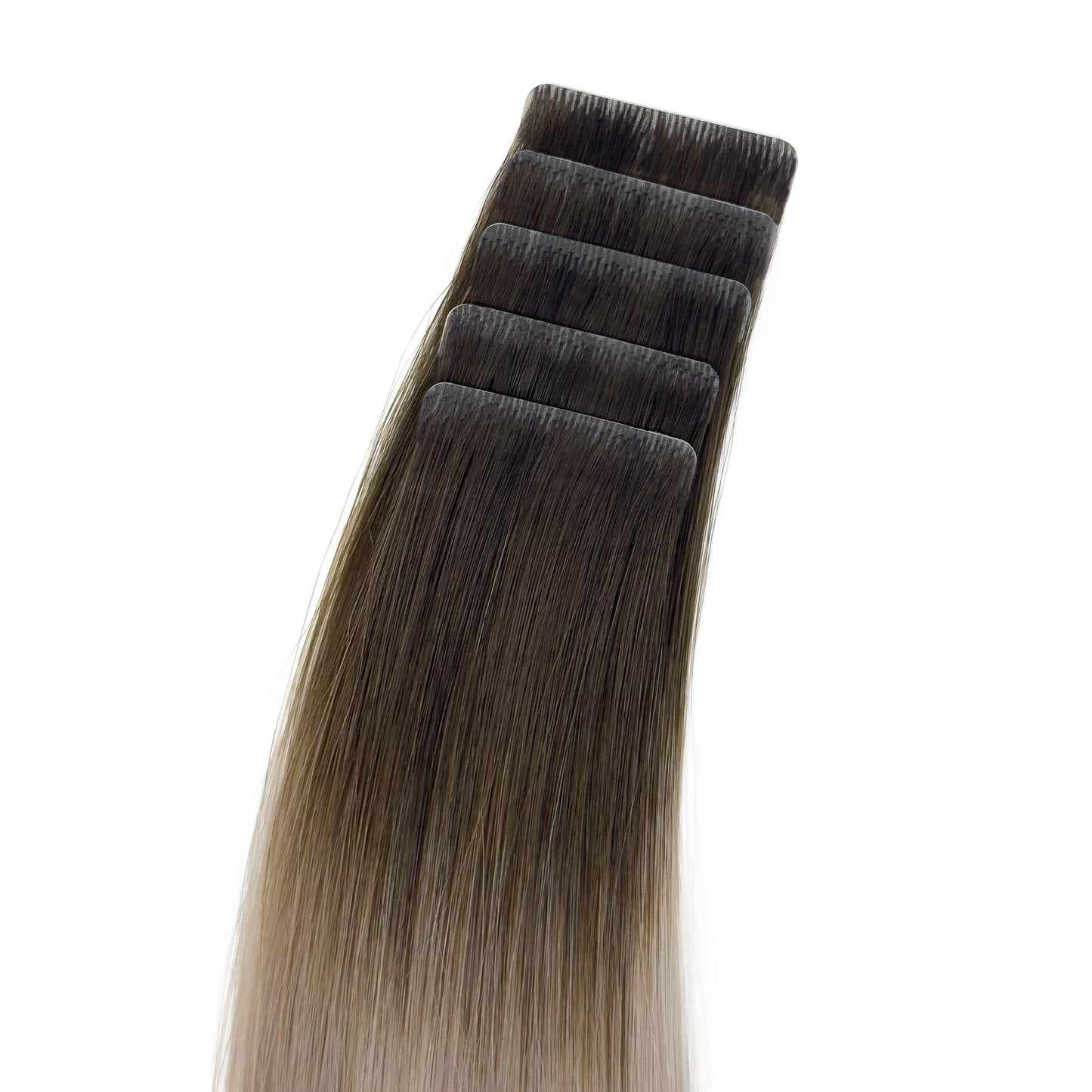Tape-in Extensions – Farbe: Cinnamon & Sugar