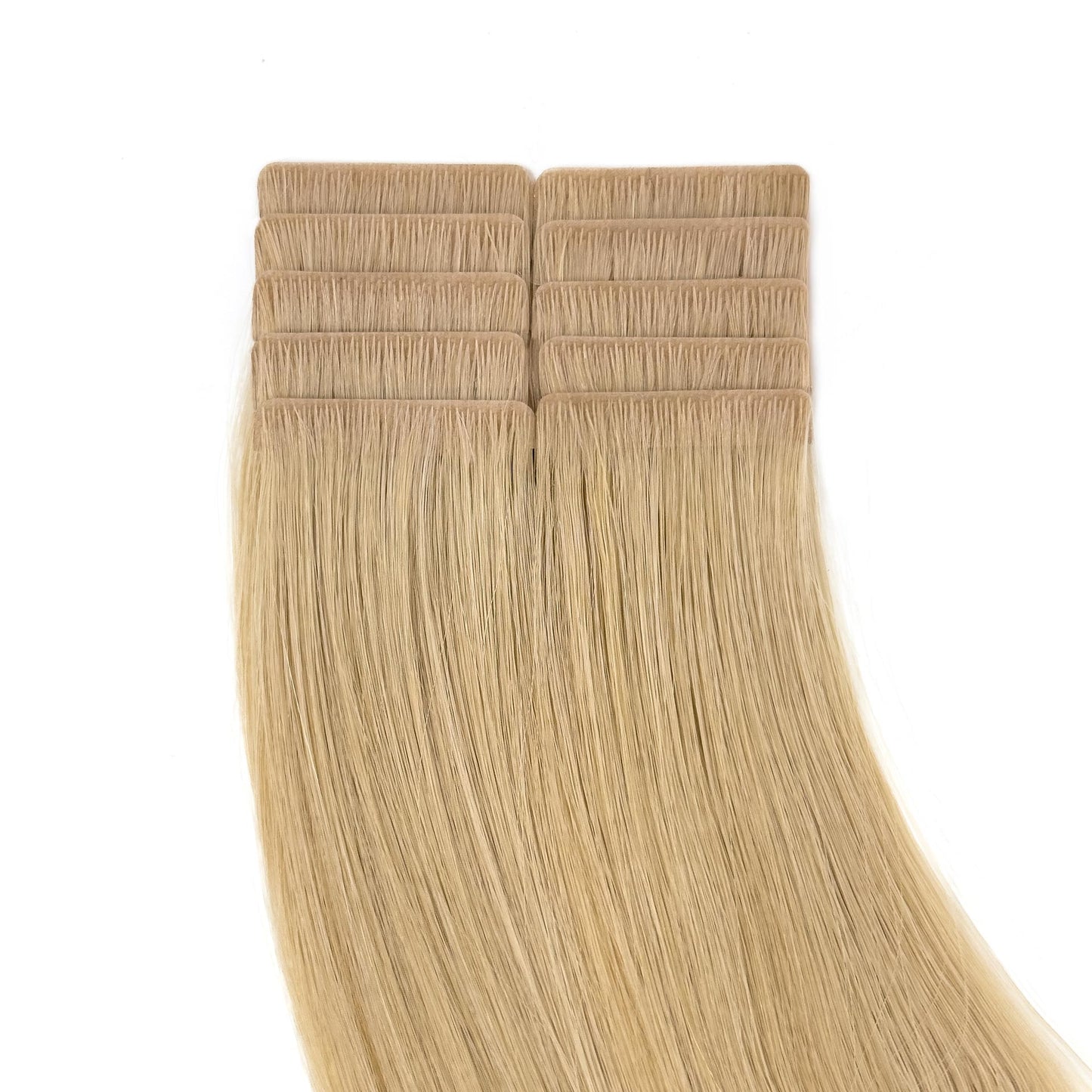 Tape-in Extensions – Farbe: Crème Brûlée