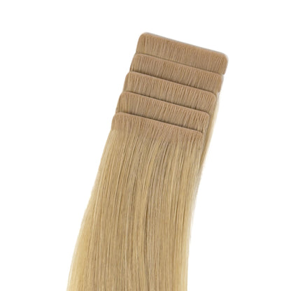 Tape-in Extensions – Farbe: Crème Brûlée