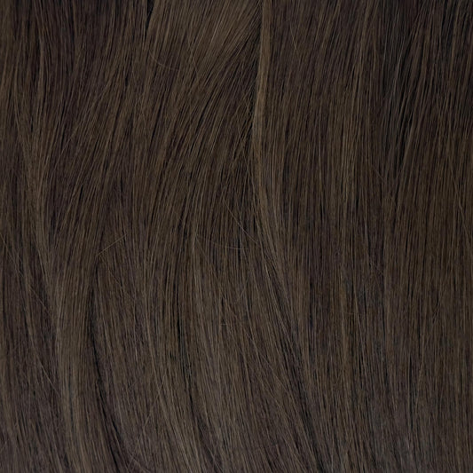 Tape-in Extensions – Farbe: Dark Chocolate