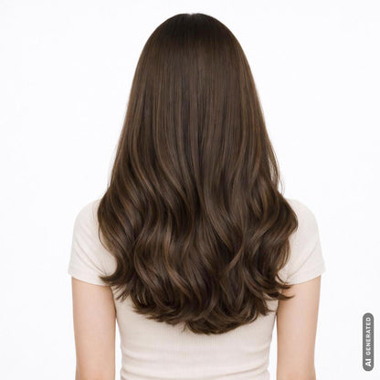 Tape-in Extensions – Dark Chocolate | Premium Echthaar