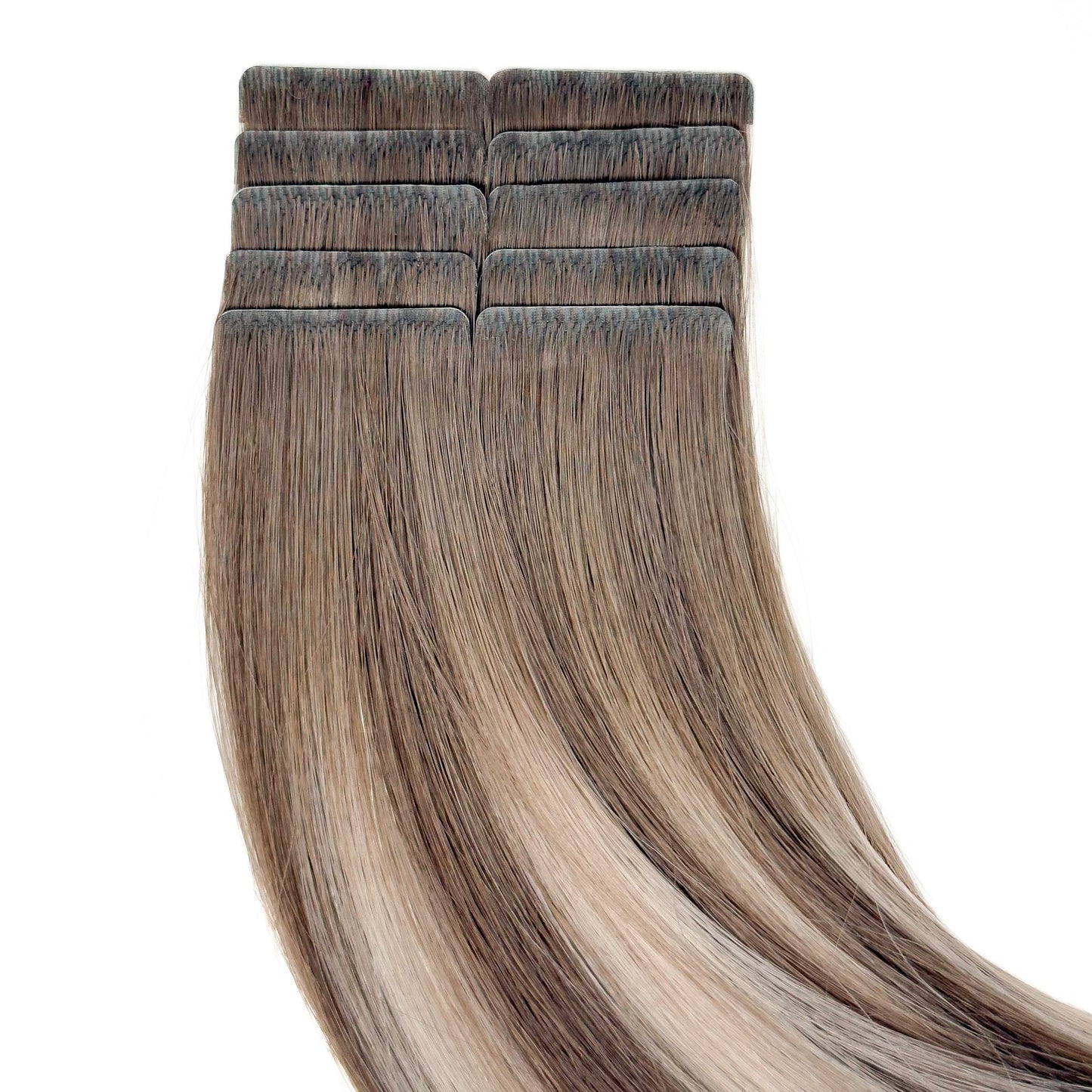 Tape-in Extensions – Farbe: Frosted