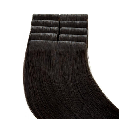 Tape-in Extensions – Farbe: Midnight