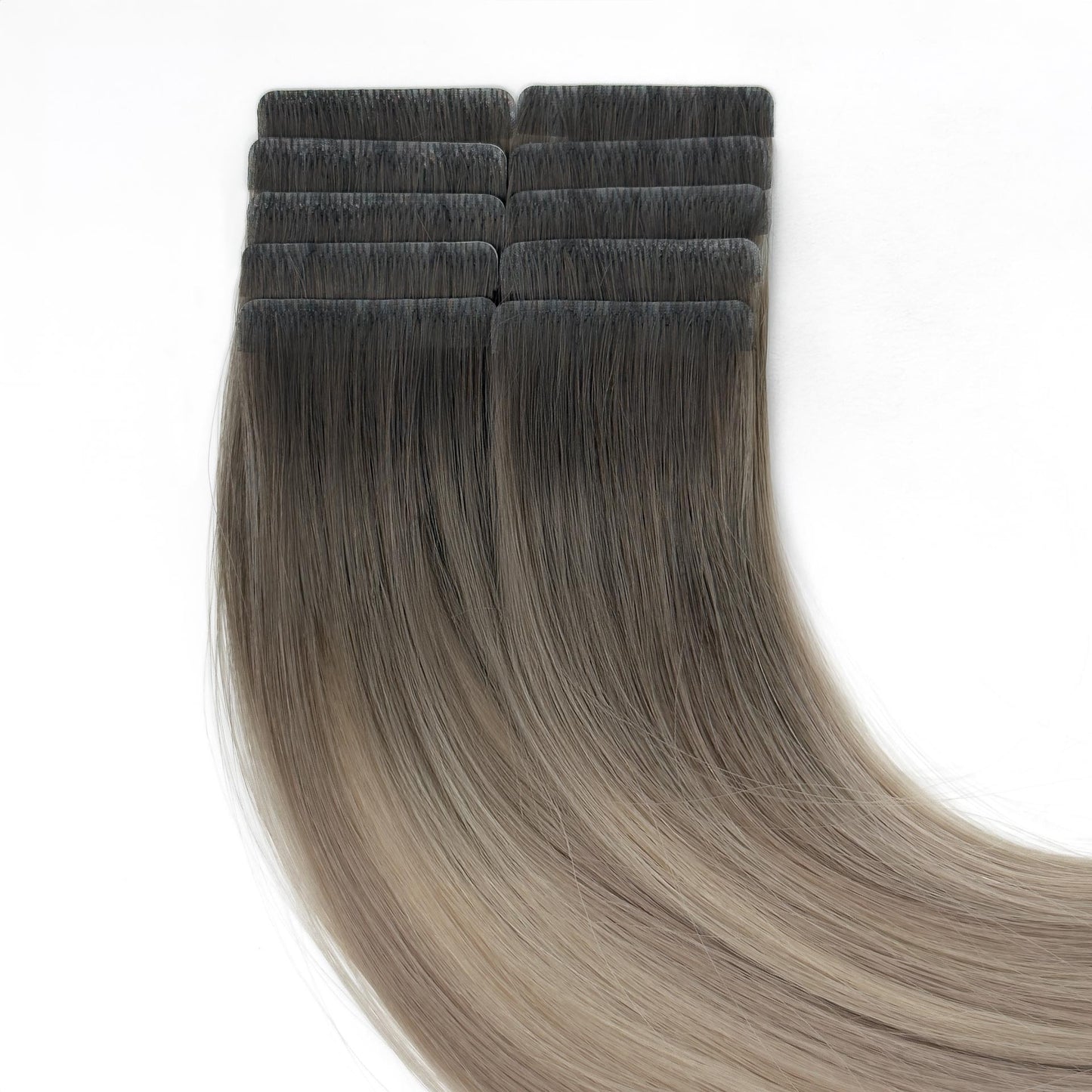 Tape-in Extensions – Farbe: Mixed Buttercream