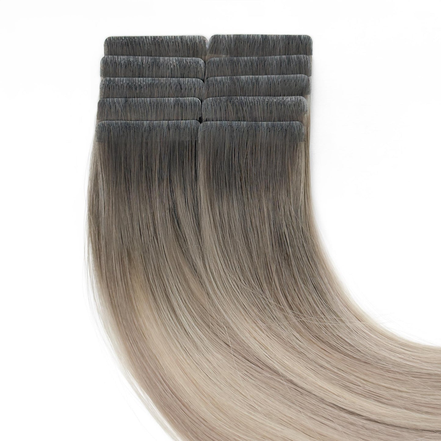 Tape-in Extensions – Farbe: Mixed Buttercream