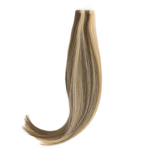 Tape-in Extensions – Farbe: S'mores