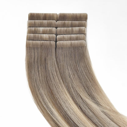 Tape-in Extensions – Farbe: Toasted Coconut