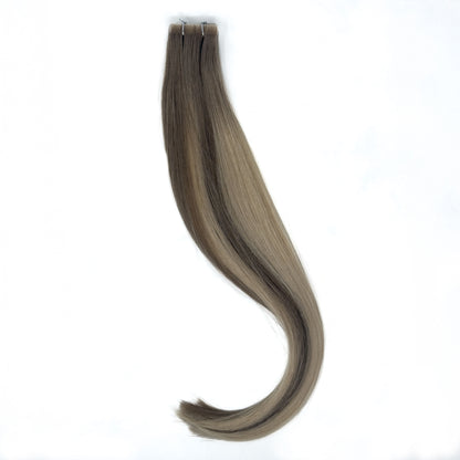 Tape-in Extensions – Farbe: Toasted Coconut