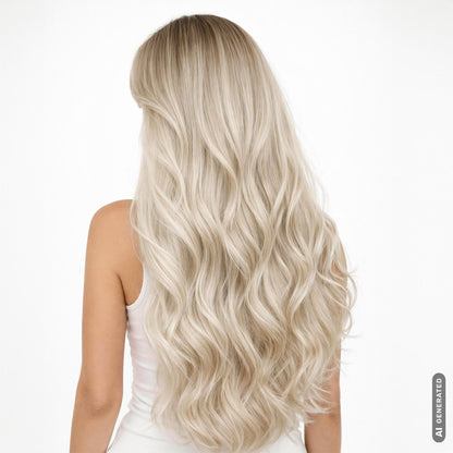 Tape-in Extensions – Toasted White Chocolate | Premium Echthaar