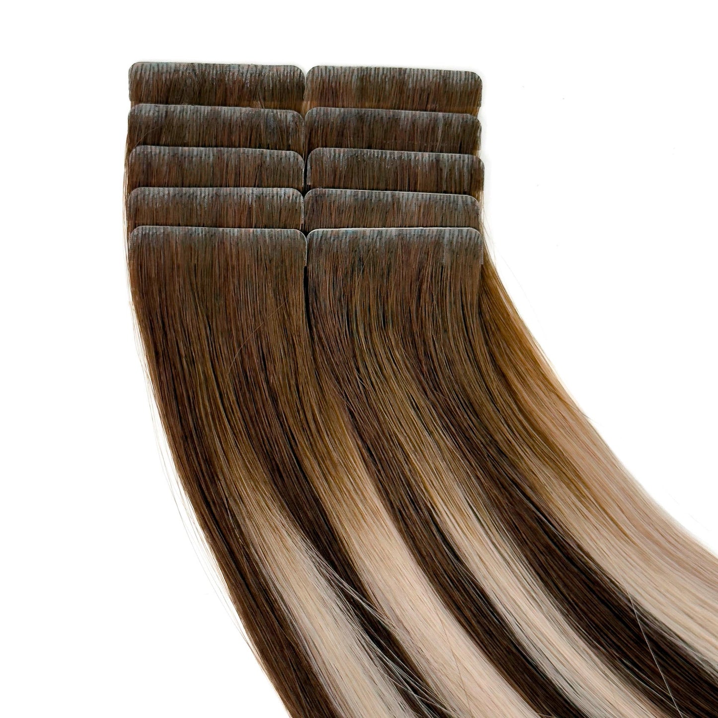 Tape-in Extensions – Farbe: Toffee