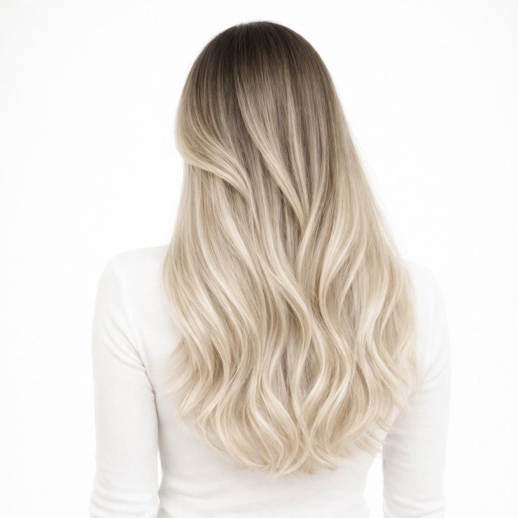 Tape-in Extensions  – White Chocolate Latte | Premium Echthaar