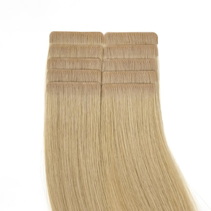 Tape-in Extensions – Farbe: Vanilla Crème