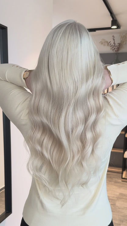 Tape-in Extensions – Farbe: Cotton Candy