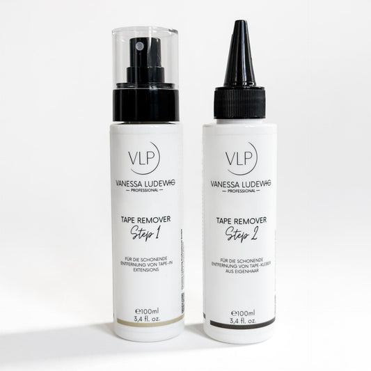 Tape Extensions Remover Duo | Step 1 & Step 2 für rückstandsfreie Entfernung - Vanessa Ludewig Professional
